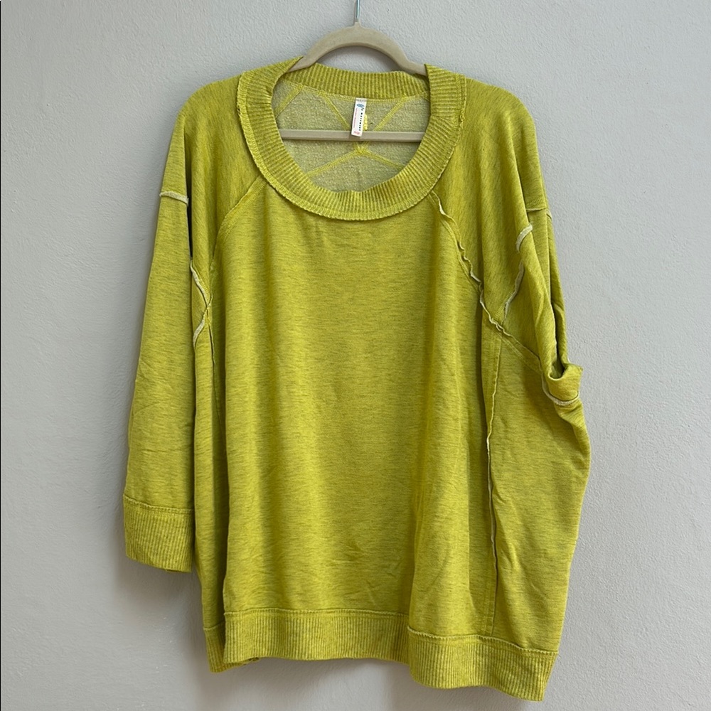 FP Movement by Free People Lime Green Sweater
